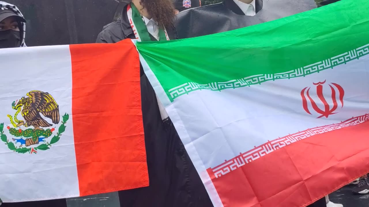 "Global March to Gaza" in New York City.