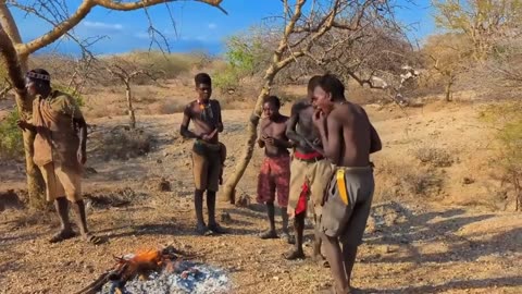 Tribe Big Antelope Hunting and Cooking