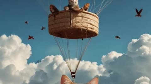 cat is flying | naughty cat#cat