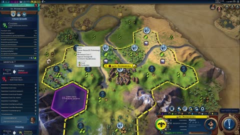Civilization VI vs Civilization VII interface comparisons