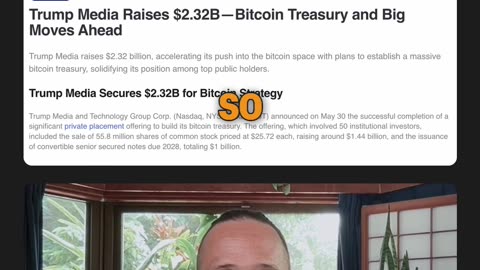 Trump Media’s $2.3B Bitcoin Treasury Shockwave | The Weekly Recap