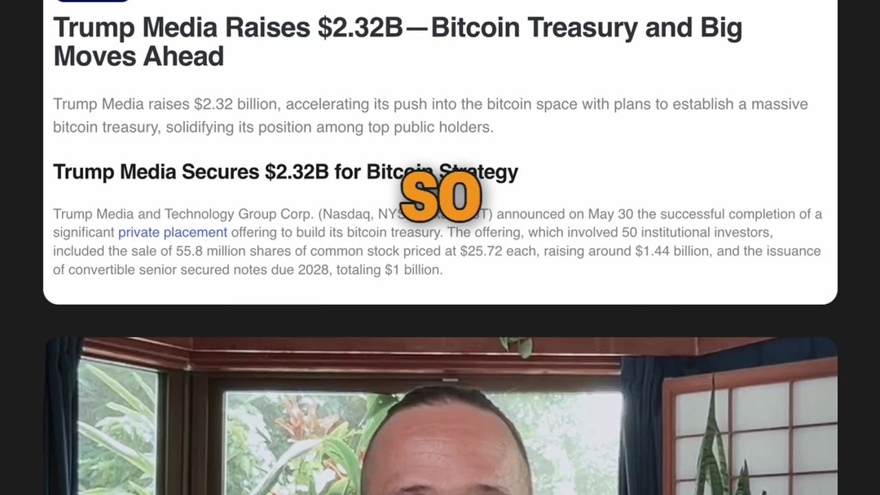 Trump Media’s $2.3B Bitcoin Treasury Shockwave | The Weekly Recap