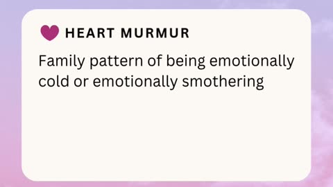 HEART MURMUR ❤️