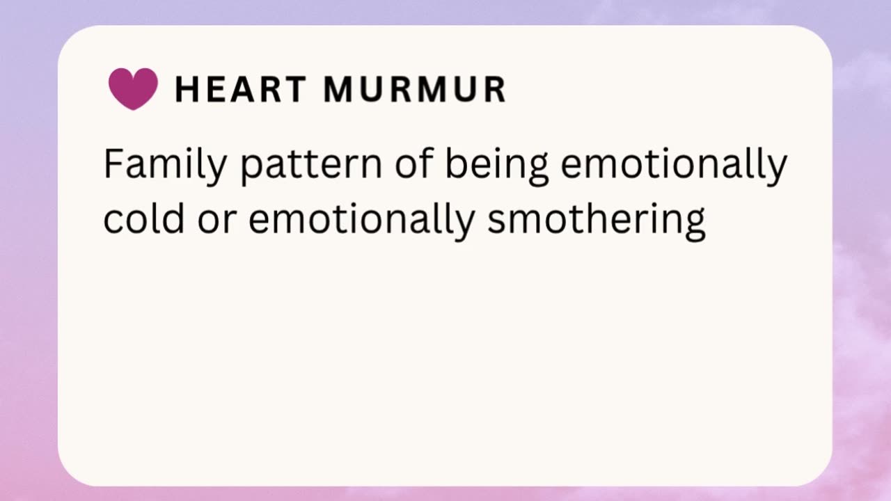 HEART MURMUR ❤️
