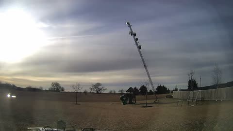 Tower Falls in Backyard