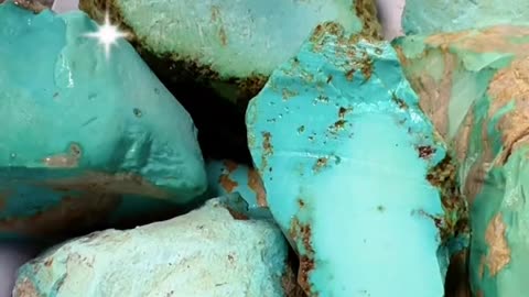 20250708-6 Turquoise Rough: Gem Blind Box Seed Buried by Earth