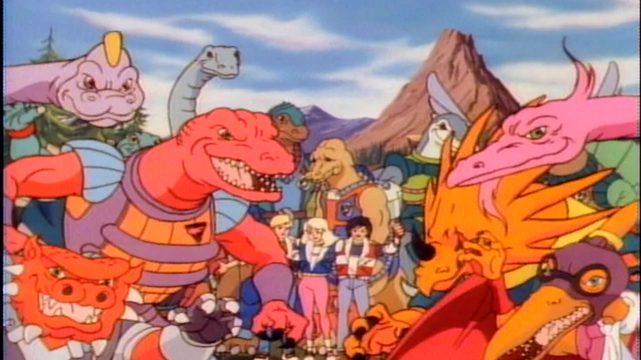 Dinosaucers, the first snow.