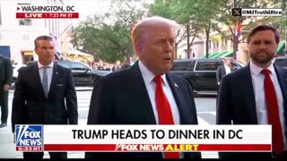 President Trump says he’s not thrilled about what Israel did today….