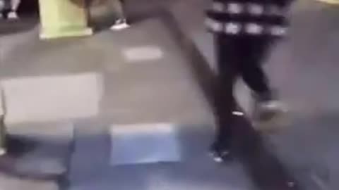 negro gunfight on a ghetto street