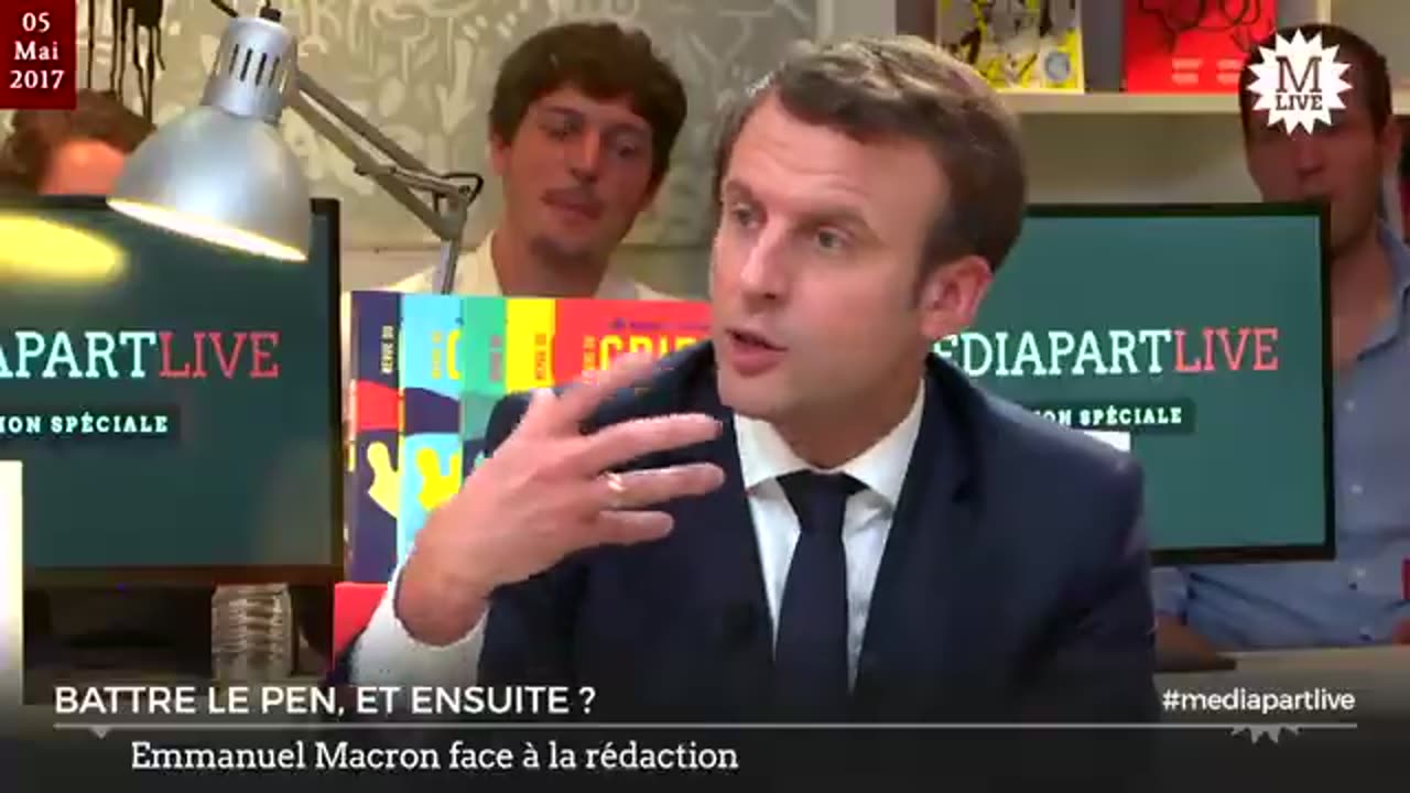 2023/035 Macron, l'éternelle quête d'existence à travers l'exhibition et les autres