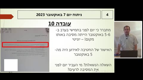Matan Gorodish: Where was the IDF on Oct 7? Were American agents involved?