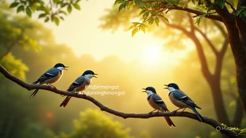 Why do birds sing more often at dawn?