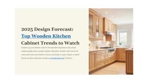 2025 Design Forecast: Top Wooden Kitchen Cabinet Trends to Watch