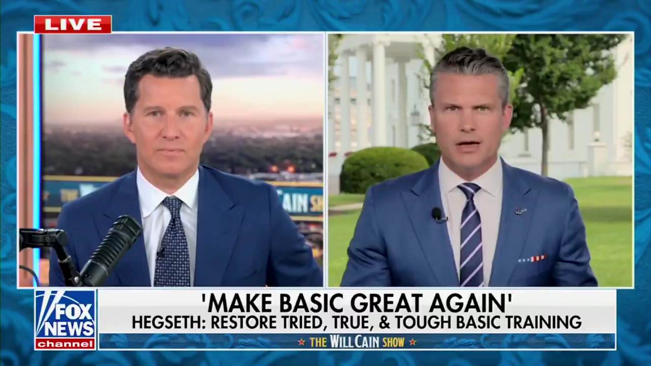 Defense Secretary @PeteHegseth says the DoD is Making Basic Great Again by restoring tough,....