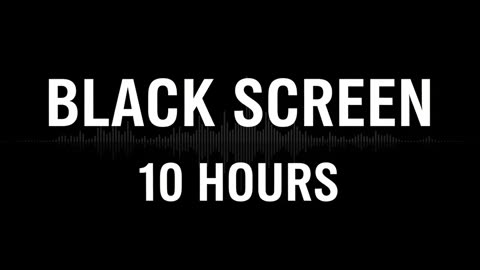 10 Hours of River & Bird Sounds on a Black Screen ¦ Deep Sleep, Relaxation, ASMR