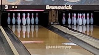 Bowling from 9/12/2025, Game 4 of 6, final score; 213