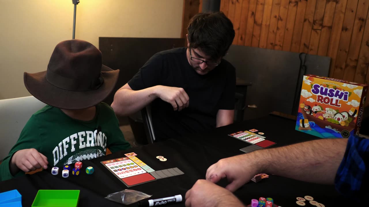 🎲 Sushi Roll Board Game Playthrough | Dice Drafting Fun with The Dice Brigade