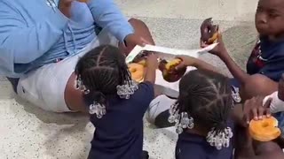 The kids wanted donuts so mom stole them.