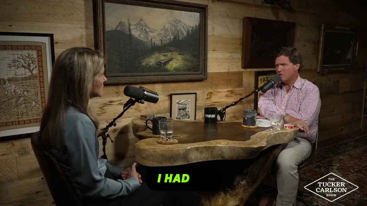 Tucker Carlson: "I had a child who was badly injured by the flu vaccine."