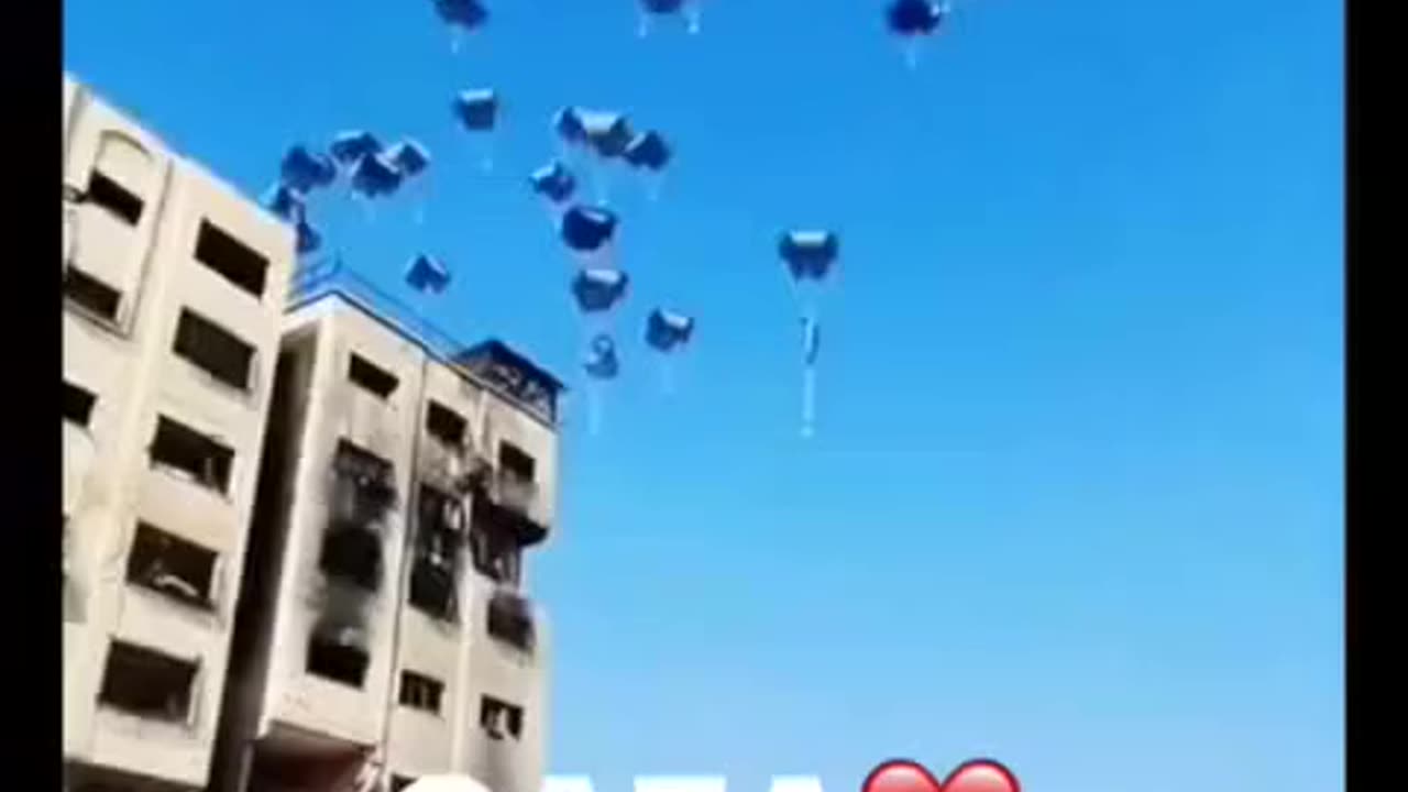 Chinese Drop Aid At Gaza | Islamic Knowledge.