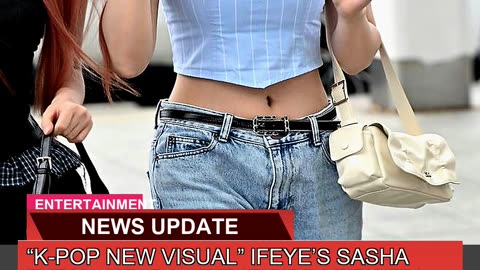 Kpop New Visual Ifeyes Sasha Turns Heads at Th