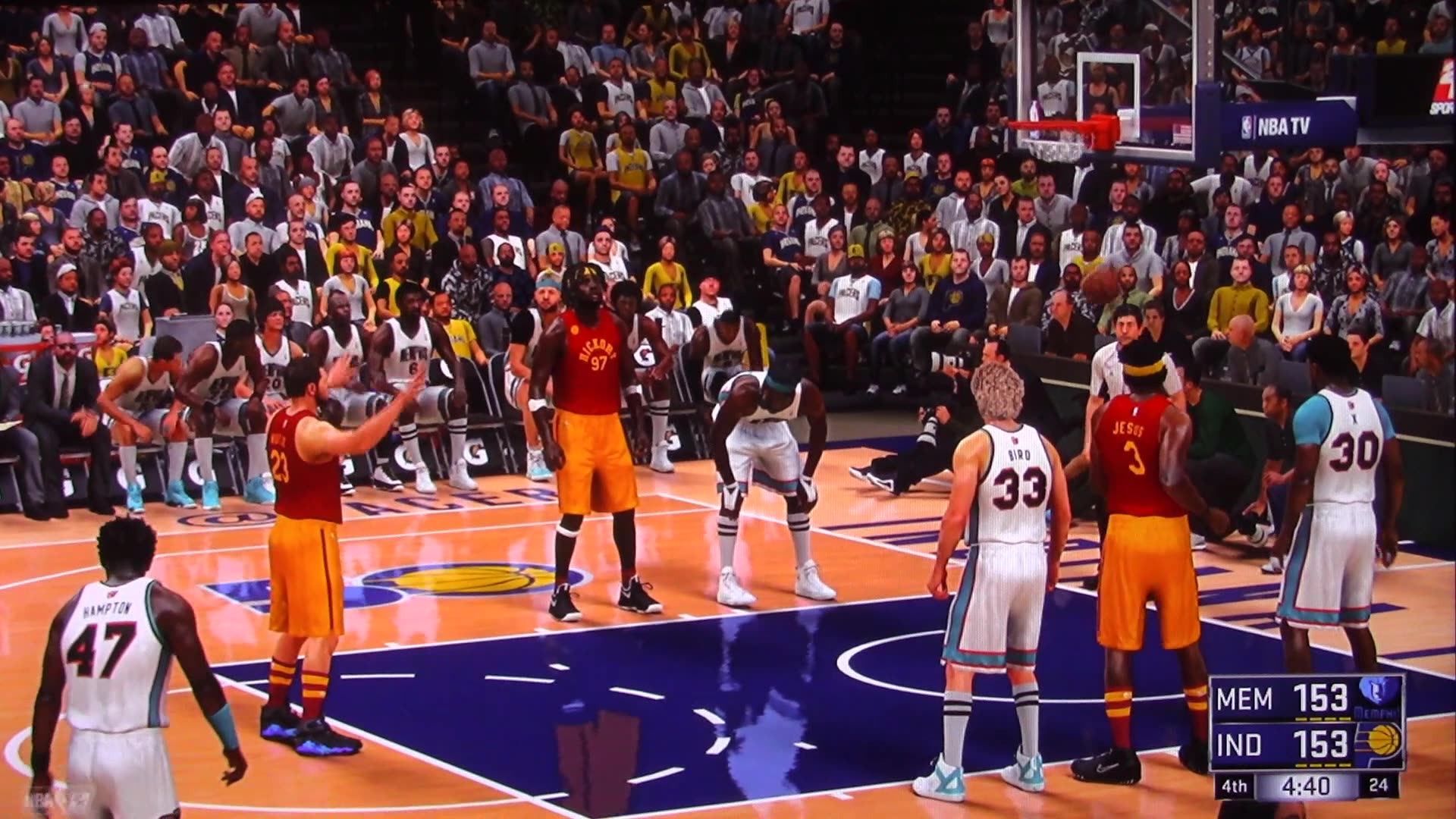 NBA2K: Indiana Pacers vs Memphis Grizzlies (Buzzer Beater)