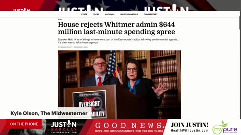 House rejects Whitmer admin $644 million last-minute spending spree Kyle Olsen, The Midwesterner