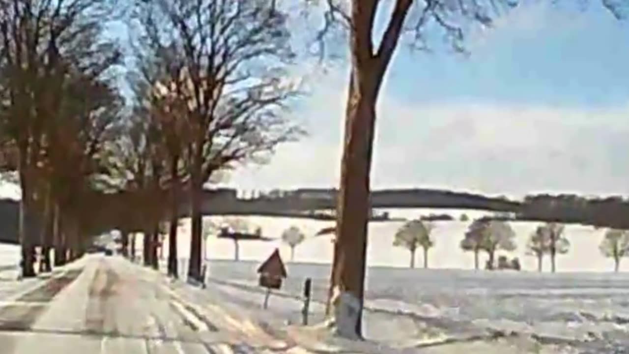 snow drive dash cam