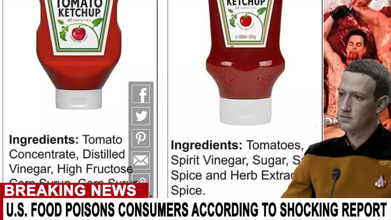 US FOODS TAINTED WITH POISONS