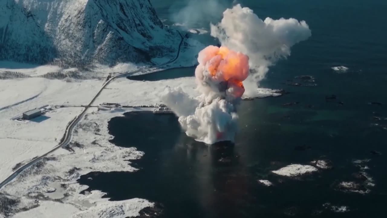 German space rocket explodes seconds after takeoff from Norway