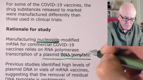 Massive DNA contamination in vaccines