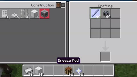 How to craft a mace in. Mincraft#mincraft