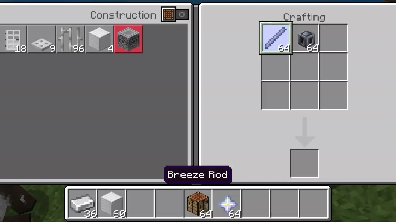 How to craft a mace in. Mincraft#mincraft