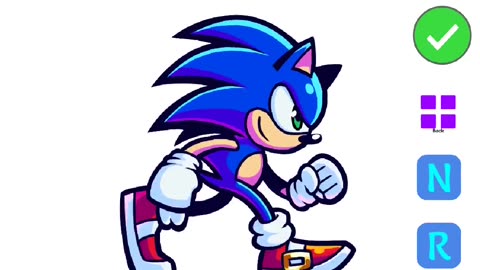 Convert a Sprite Sheet to an Animated GIF | Sprite animation player - on Google Play & Itch #sonic