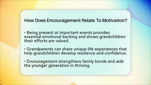 How Does Encouragement Relate To Motivation_ - Better Family Relationships