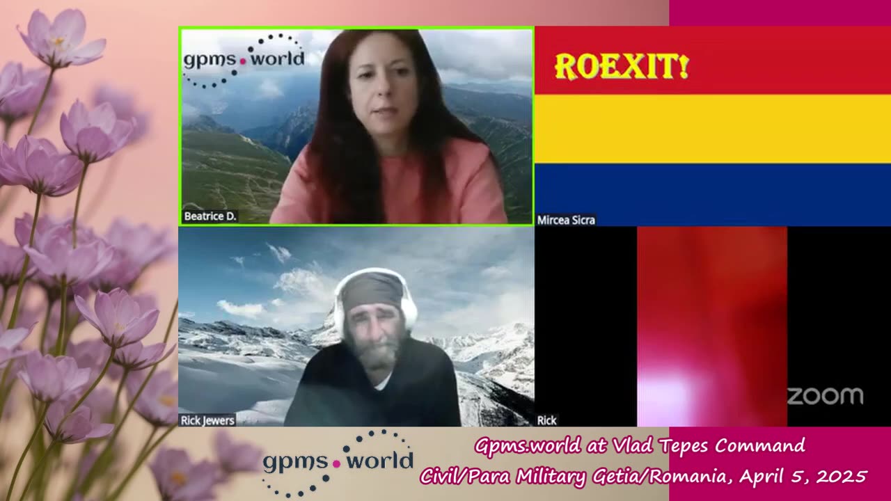 Gpms.world at Vlad Tepes Command Civil_Para Military Getia_Romania, April 5, 2025