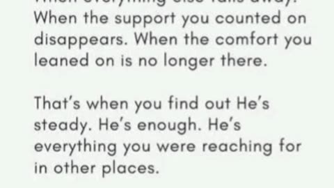 Only when you lose something, only then you truly realize the value of it..