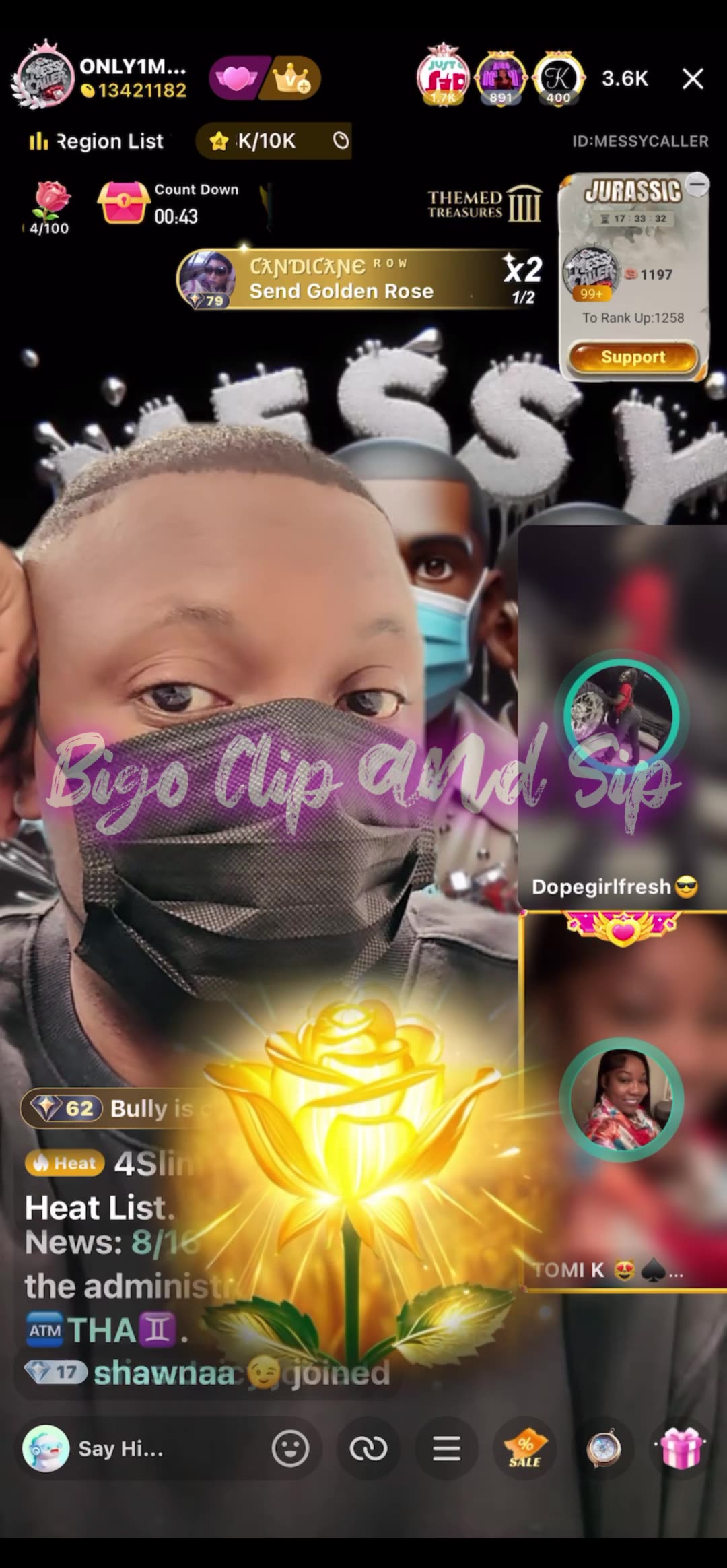 MessyCaller lets ppl speak freely about Ebbs daughter getting beat 8/7/25 #bigoclip