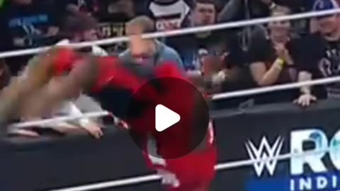 #ishowspeed gets speared at #wwe
