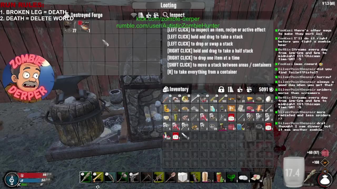 Crayon Eater Starts over AGAIN | 7 Days to Die Permadeath