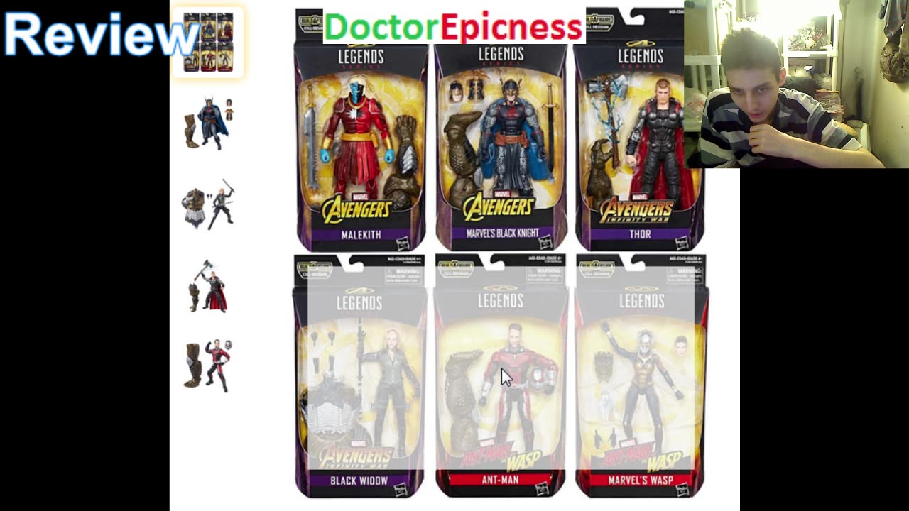 Review Of The Hasbro Marvel Legends Avengers Action Figure Wave