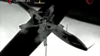 Ukrainians Retrieve Drone with Crane Claw