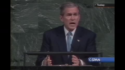Former President George Bush - 'Let Us Never Tolerate Outrageous Conspiracy Theories'