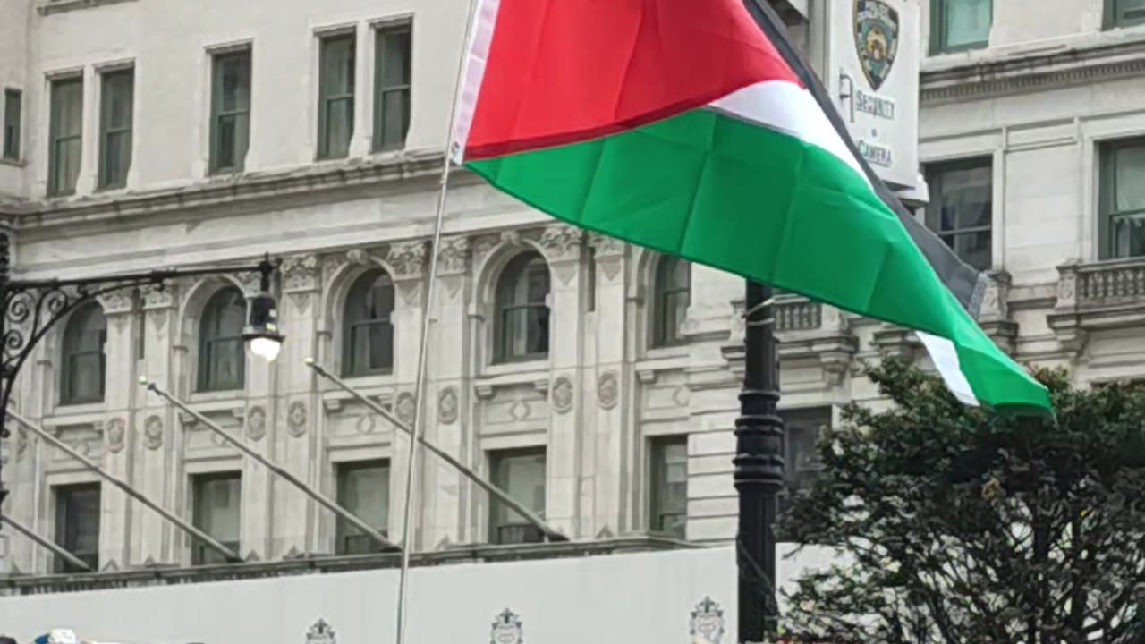 March for migrants. Free Mahmoud Khalil.