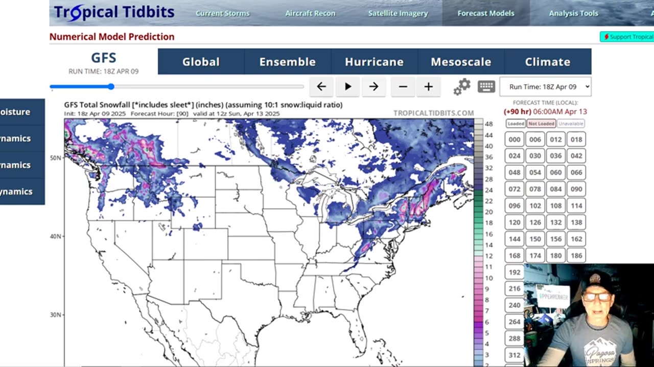 Northeast Storm Packs Rain, Mountain Snow And Coastal Flooding - Reventador Incandescent Avalanches