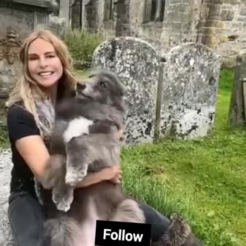 Viking Girl And Wolf