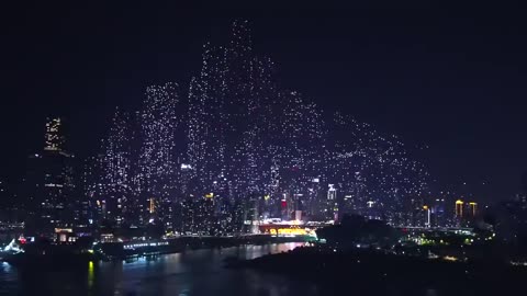 Chongqing's drone light show absolutely crushed the Guinness World Records