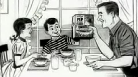 Commercial - Kellogg's Pep Wheat Flakes 1954