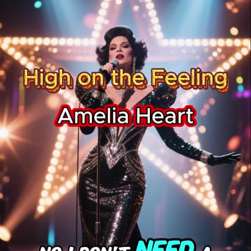 ✨ Amelia Heart – High on the Feeling (Official Lyric Video) | Euphoric Electro-Pop Anthem