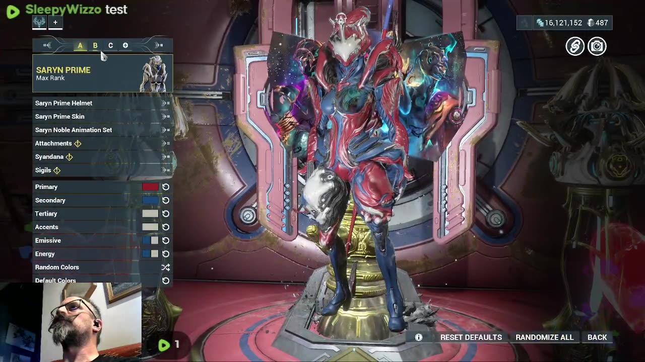 Warframe Test Stream